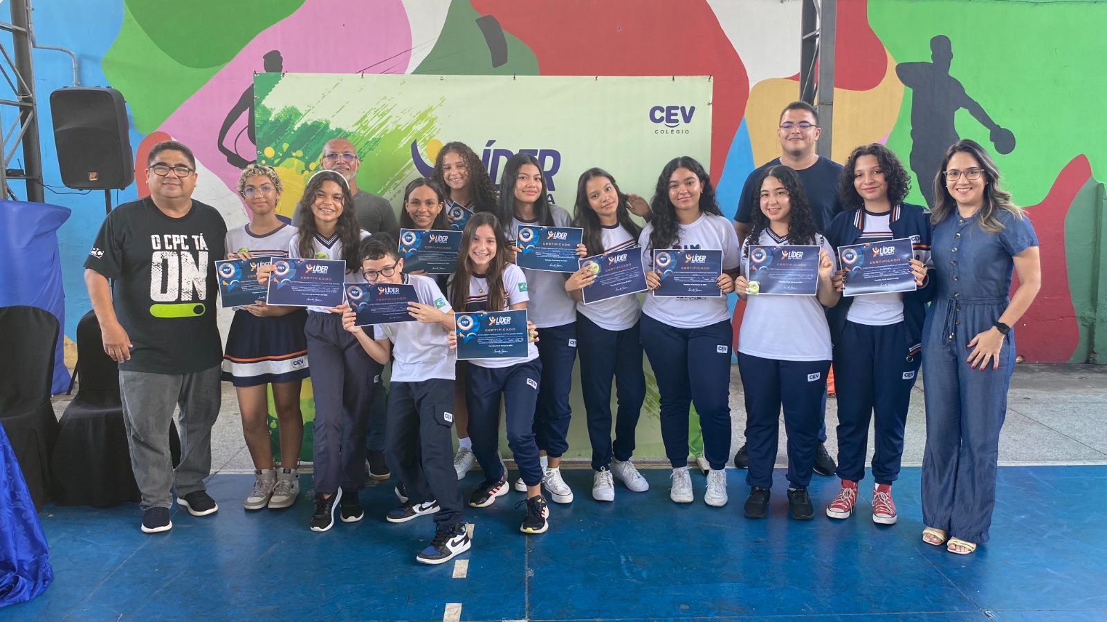 Líderes de turma são diplomados em solenidade marcante