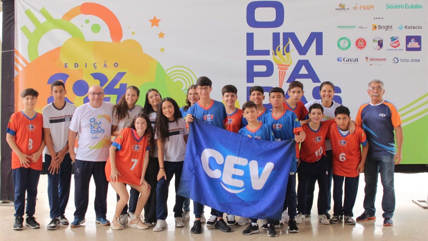 CEV Colégio participará de 12 modalidades nas Olimpíadas das Escolas Particulares
