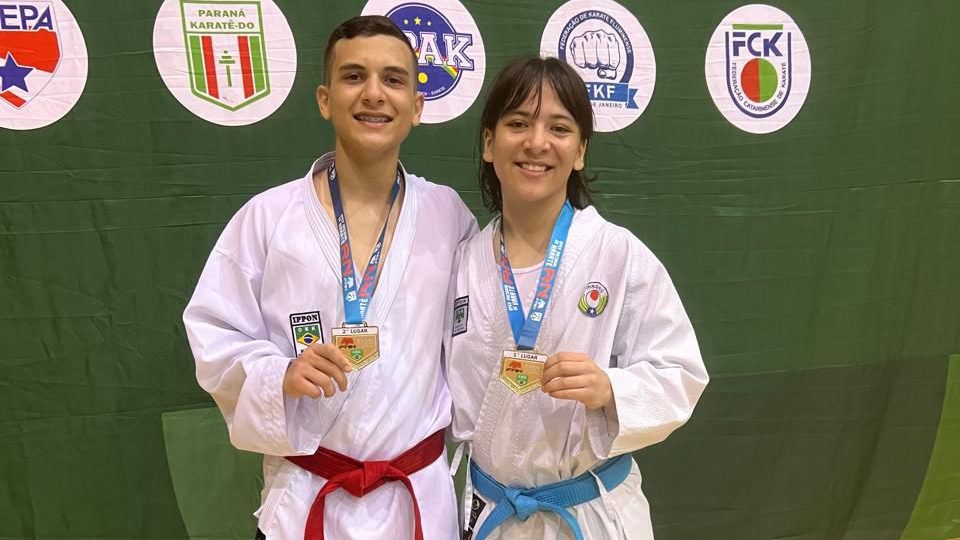 Alunos CEV conquistam ouro e prata no Open Nacional de Karatê, em Mossoró (RN)