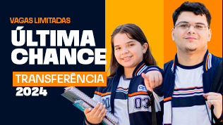 Últimas vagas para transferência! Vivência dos novos alunos será no dia 6 de julho