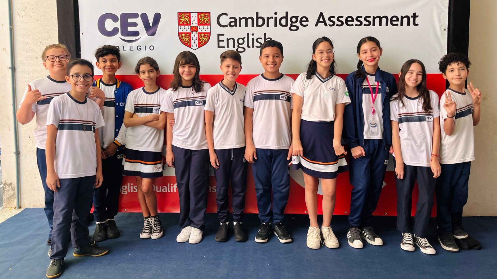 Ensino bilingue de verdade! CEV Colégio aplicou Exame de Cambridge para seus alunos 