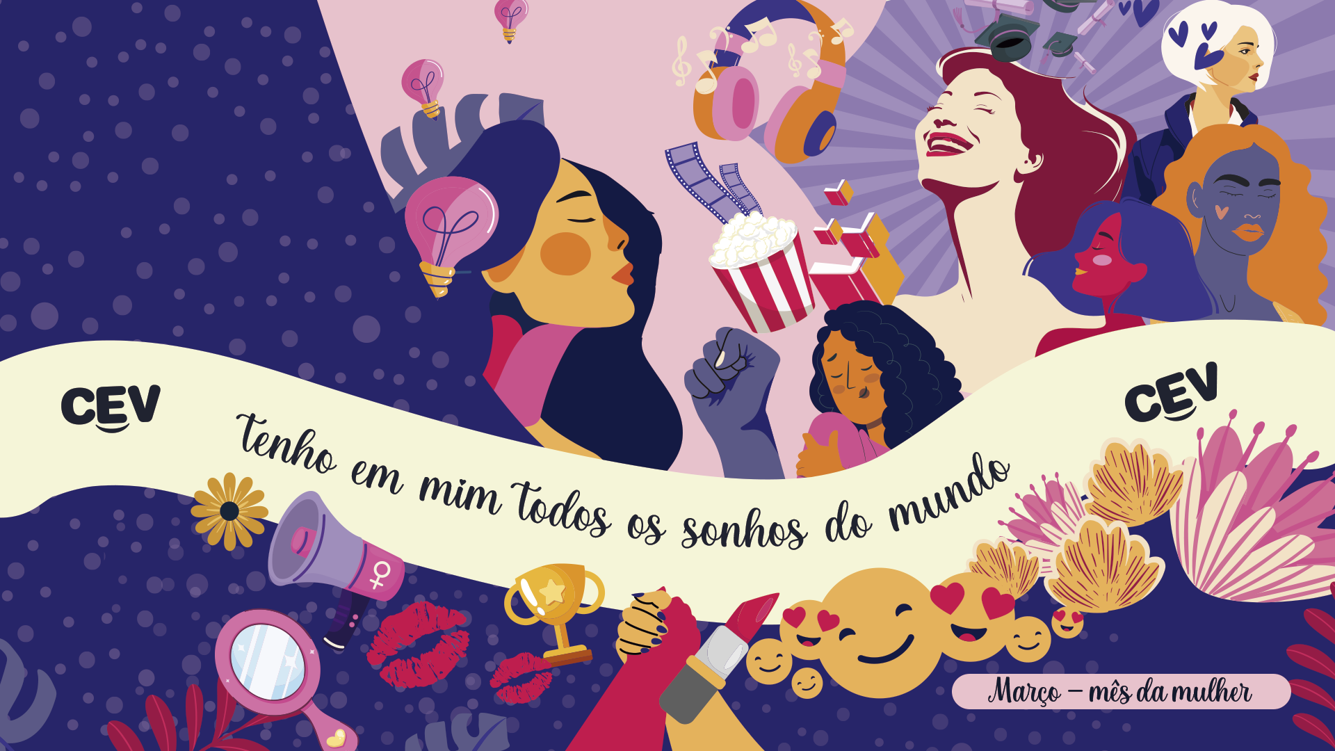 Um tributo à força feminina: celebrando o Dia Internacional da Mulher