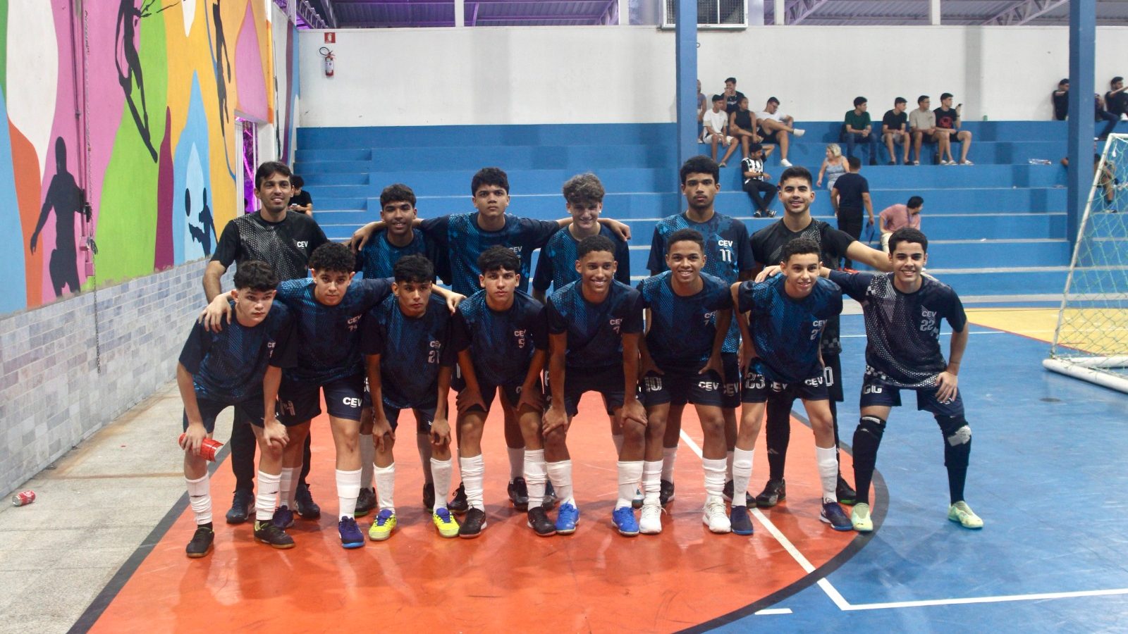 CEV Colégio recebe jogos de futsal na primeira rodada das Olimpíadas das Escolas Particulares