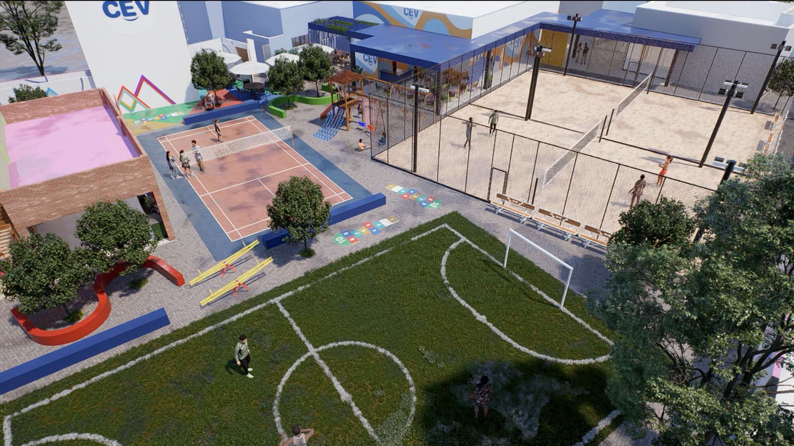 Arena Piauhy: o novo espaço do CEV Colégio que une esporte, aprendizado e integração