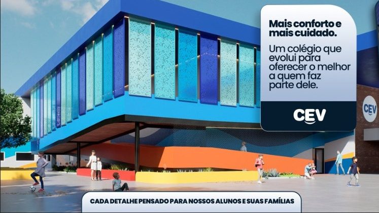 CEV Colégio da Kennedy ganha nova estrutura para conectar, acolher e aproximar