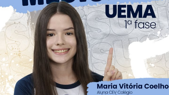 Aluna que conquistou 1º lugar em Medicina UEMA cursou Ensino Médio no CEV Colégio