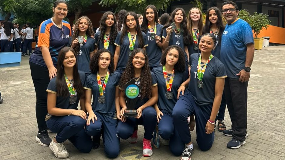 Atletas CEV celebram conquistas nos Jogos Escolares Piauienses 