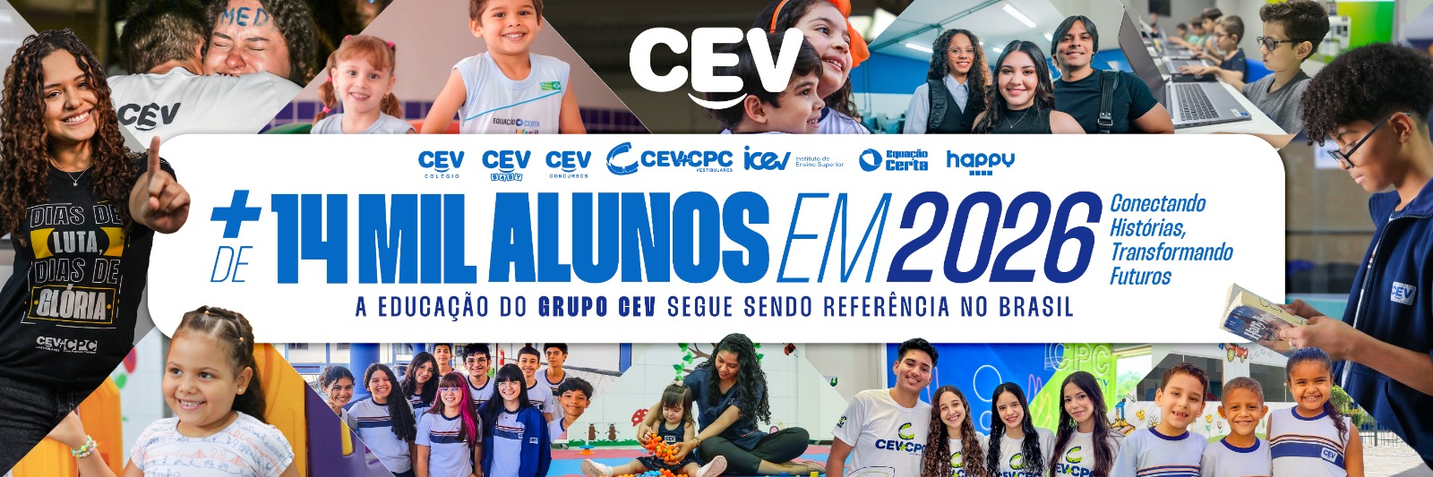 Mais de 14 mil alunos